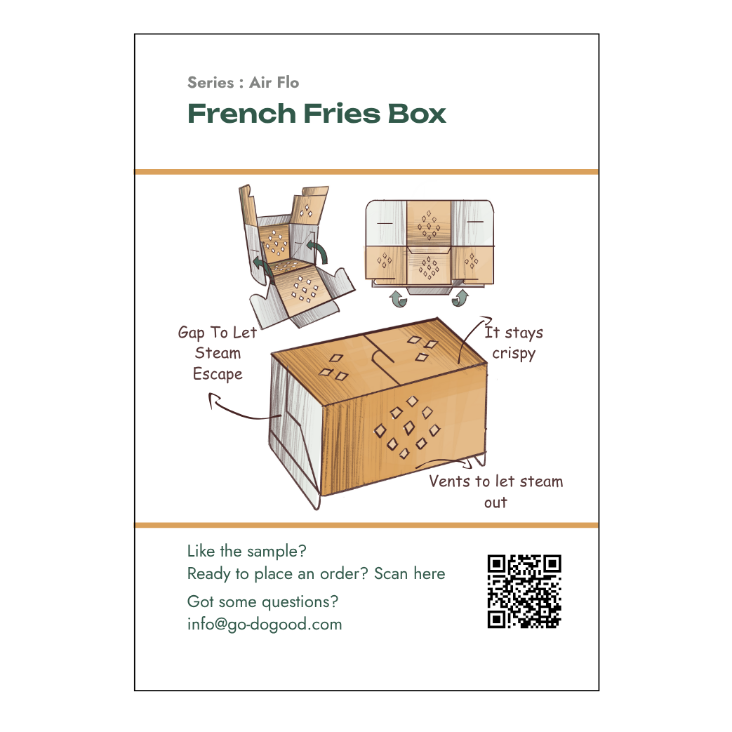 French fries box