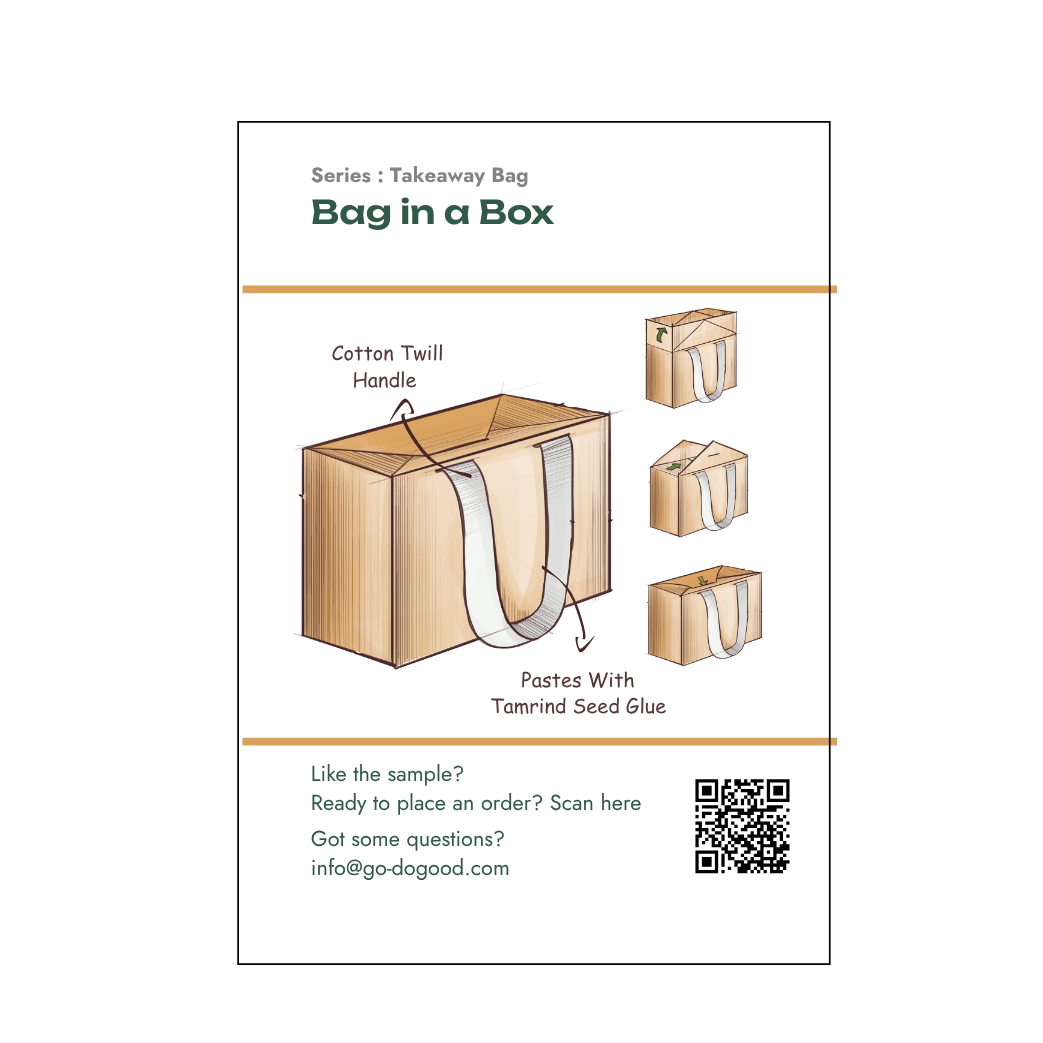 Takeaway Bag : Bag in a box